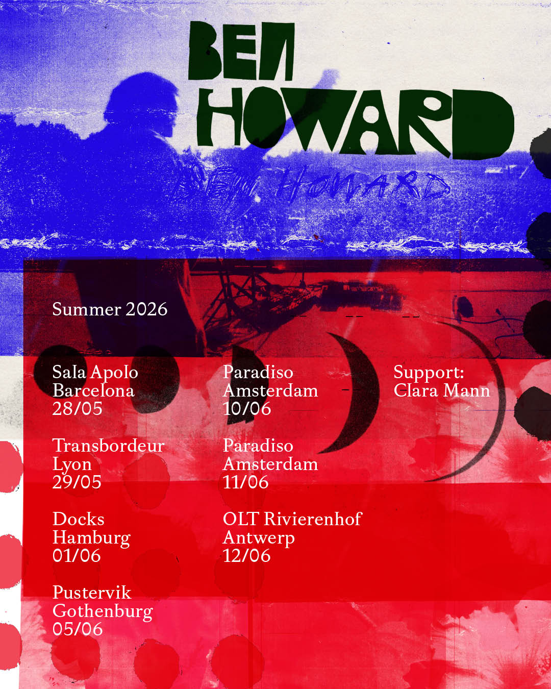 Ben Howard Summer 2026